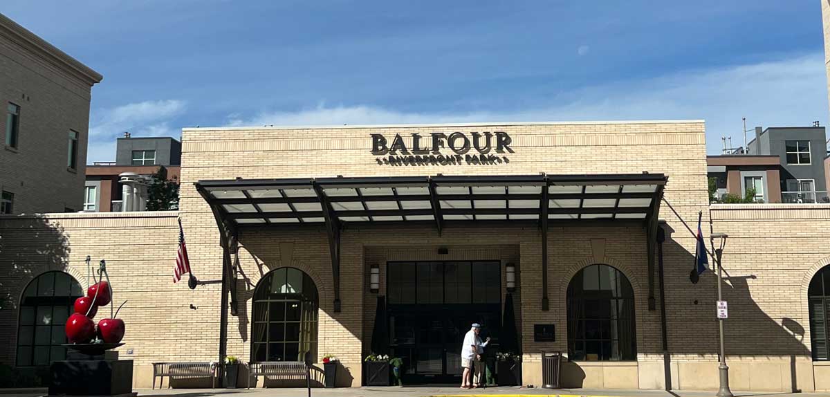 Balfour at Riverfront Park Entrance
